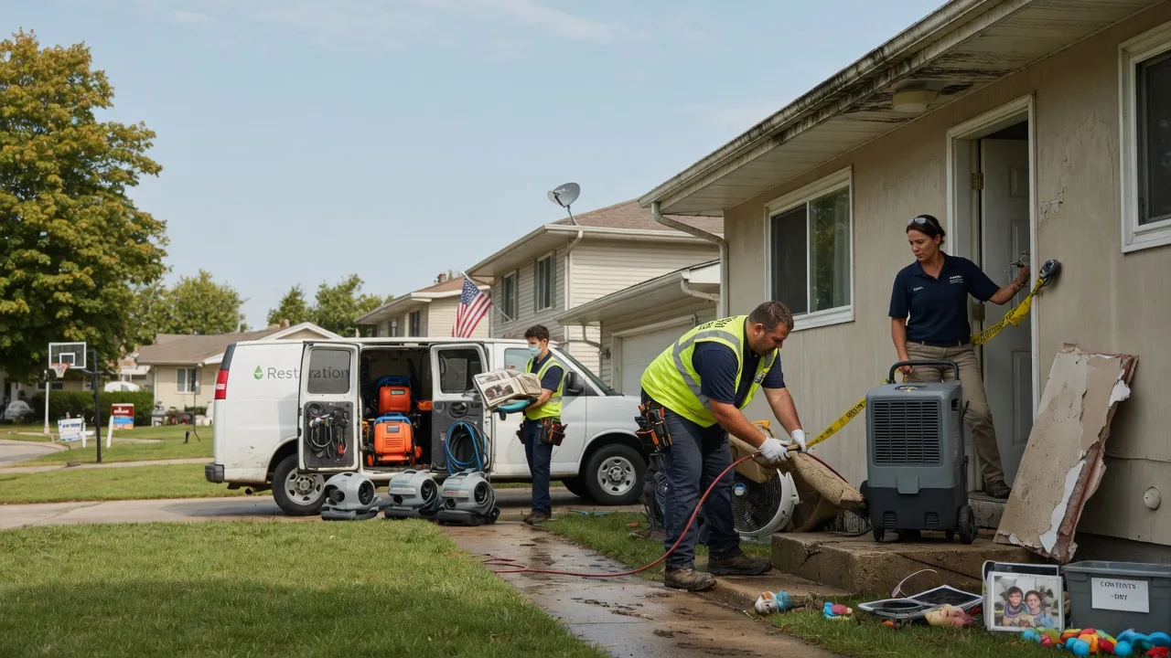 Water Damage Restoration in Jamesport, MO near me